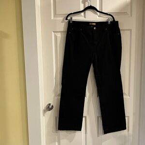 Faded Glory Stretch Black Jeans Women's(Damas)